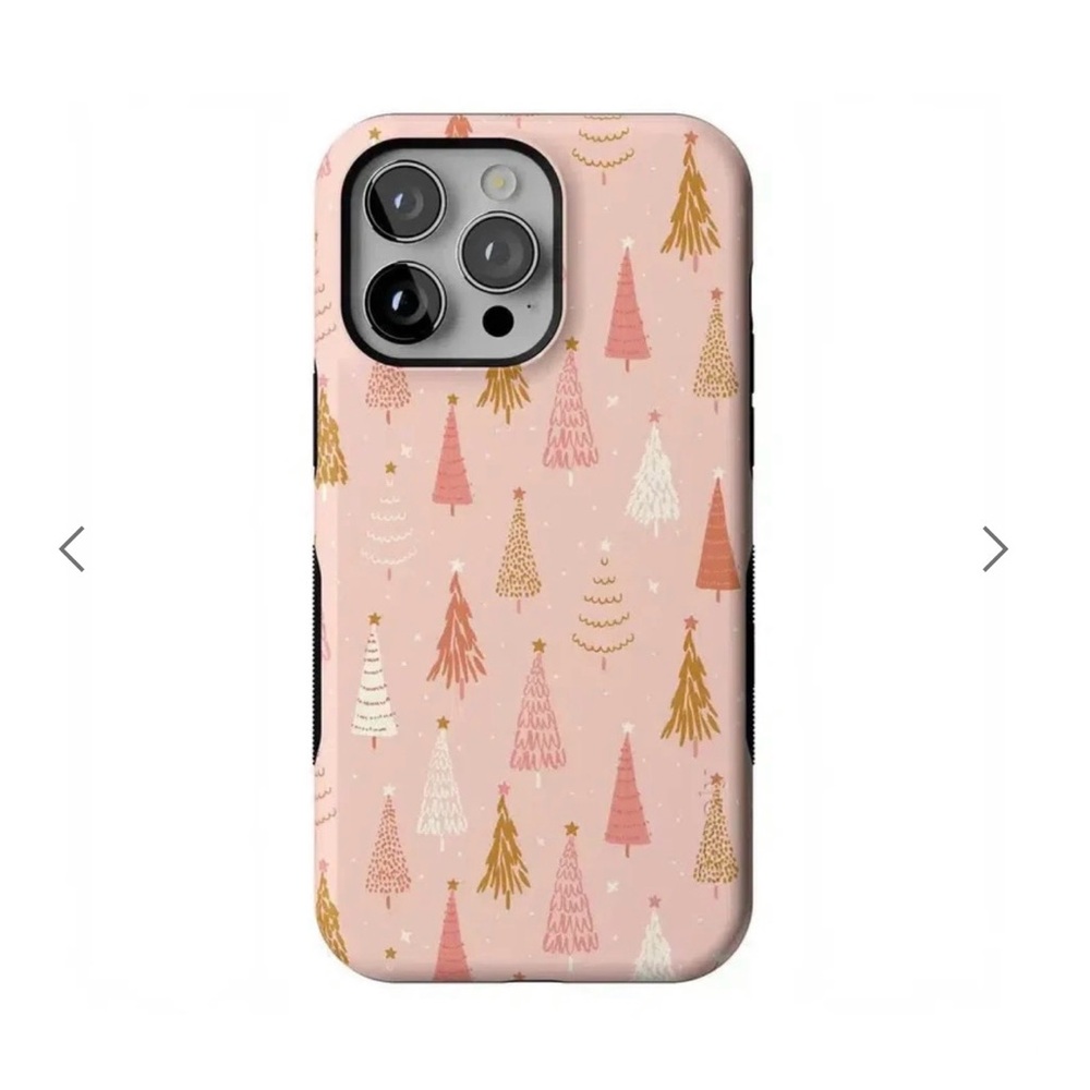 Bubblegum Forest Christmas Tree Casely Case - iPhone 14 Pro Max